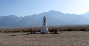 Manzanar Cemetary Monument