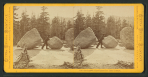 Stereoscope by Edward Muybridge, c. 1870