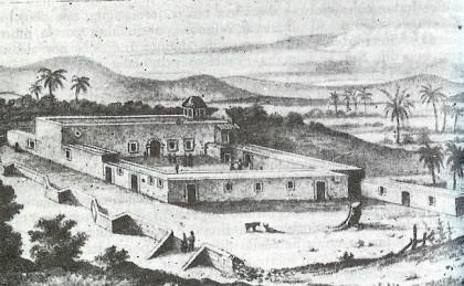 mision_de_nuestra_senora_de_loreto_siglo_xviii 18th Century Drawing of the Mission